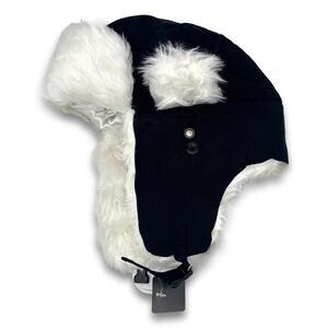 Lumberjack Aviator Soft Faux Fur Ear Flap Hat Winter Ski Trooper Trapper Hat